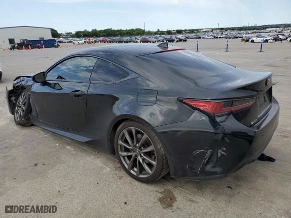 2019 Lexus RC with VIN JTHHA5BC5K5010208, listed as a Copart auction lot 54636614 with 83,936 mi miles. Bid and sale history available at carsss.com. Image 2.