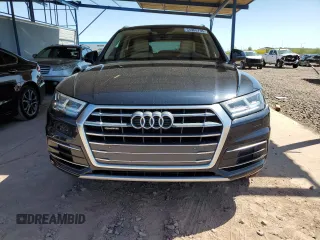 2018 Audi Q5 Premium Plus with VIN WA1BNAFY8J2161015, listed as a Copart auction lot 54365795 with 25,921 mi miles and Salvage Title. Bid and sale history available at carsss.com. Image 5.