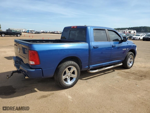 2009 Dodge Ram 1500 SLT with VIN 1D3HB13TX9S756436, listed as a Copart auction lot 50421785 with 143,314 mi miles and Salvage Title. Bid and sale history available at carsss.com. Image 3.