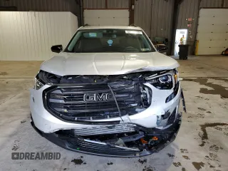 2021 GMC Terrain SLE with VIN 3GKALTEV9ML311442, listed as a Copart auction lot 55128675 with 43,790 mi miles and Salvage title. Bid and sale history available at DreamBid. Image 5.