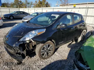 2013 Nissan LEAF SL with VIN 1N4AZ0CP8DC402331, listed as a Copart auction lot 78985564 with 61,624 mi miles and Salvage Title. Bid and sale history available at carsss.com. Image 1.