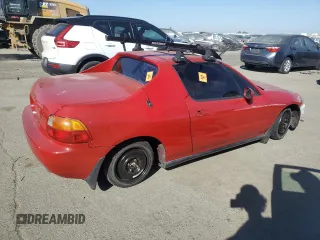 1993 Honda del Sol Si with VIN JHMEH6267PS009746, listed as a Copart auction lot 73194054 with 130,177 mi miles and Salvage Title. Bid and sale history available at carsss.com. Image 3.