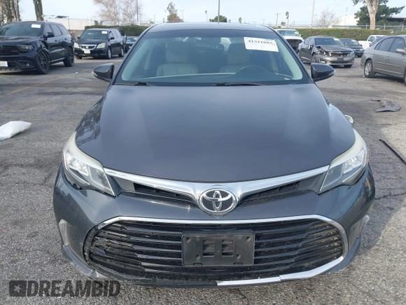 2016 Toyota Avalon Limited with VIN 4T1BK1EB8GU195475, listed as a IAAI auction lot 41321885 with 84,416 mi miles and . Bid and sale history available at DreamBid. Image 13.