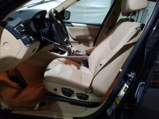 2011 BMW X3 35i with VIN 5UXWX7C57BLL15125, listed as a Copart auction lot 48392785 with 152,463 mi miles and Salvage Title. Bid and sale history available at DreamBid. Image 7.