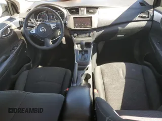 2019 Nissan Sentra SV with VIN 3N1AB7AP4KY206100, listed as a Copart auction lot 48016145 with 153,436 mi miles and Salvage Title. Bid and sale history available at carsss.com. Image 8.