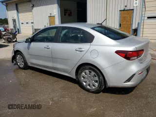 2022 Kia Rio S with VIN 3KPA24AD6NE474136, listed as a Copart auction lot 70765494 with 30,568 mi miles and Salvage Title. Bid and sale history available at DreamBid. Image 2.