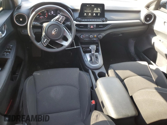 2021 Kia Forte LXS with VIN 3KPF24AD9ME290720, listed as a Copart auction lot 44442265 with 56,756 mi miles and Salvage title. Bid and sale history available at DreamBid. Image 8.