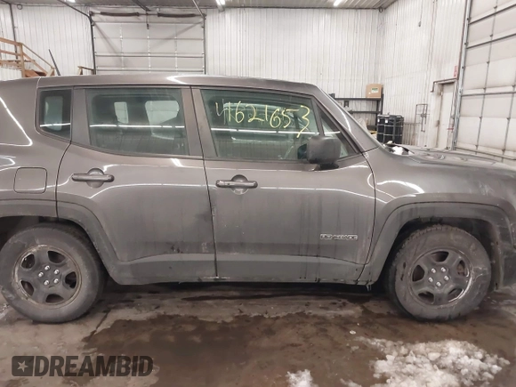 2016 Jeep Renegade Sport with VIN ZACCJAAT0GPE02338, listed as a IAAI auction lot 41621653 with 224,752 mi miles and . Bid and sale history available at DreamBid. Image 14.