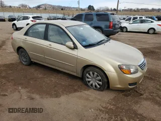 2009 Kia Spectra LX z VIN KNAFE222195652337, wystawiony jako Copart lot #45874605 z przebiegiem 141 149 mil mil oraz Szkoda całkowita • Salvage title. Historia ofert i sprzedaży dostępna na DreamBid. Obrazek 4.