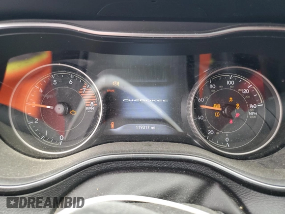 2019 Jeep Cherokee High Altitude with VIN 1C4PJMDX3KD422012, listed as a Copart auction lot 63529295 with 119,317 mi miles and Salvage title. Bid and sale history available at DreamBid. Image 9.