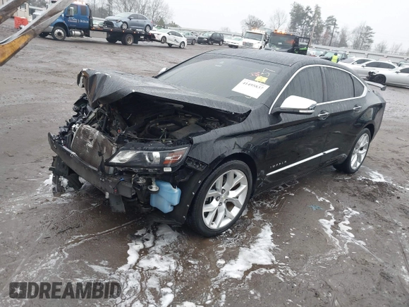 2016 Chevrolet Impala LTZ with VIN 2G1145S36G9124571, listed as a IAAI auction lot 41495837 with 141,106 mi miles. Bid and sale history available at carsss.com. Image 17.