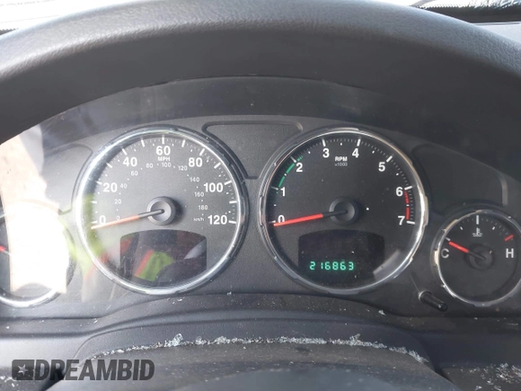 2012 Jeep Liberty Sport with VIN 1C4PJMAK8CW182731, listed as a IAAI auction lot 41982371 with 216,863 mi miles. Bid and sale history available at carsss.com. Image 7.
