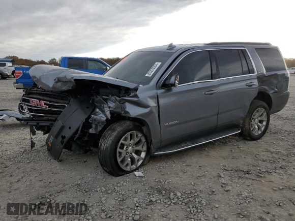 2020 GMC Yukon SLT with VIN 1GKS1BKC4LR128383, listed as a Copart auction lot 85205084 with Not Provided miles and Salvage Title. Bid and sale history available at DreamBid. Image 1.
