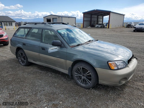 2001 Subaru Legacy Wagon Outback w/RL Equip with VIN 4S3BH675417635155, listed as a Copart auction lot 53715864 with 343,973 mi miles and Clean Title. Bid and sale history available at carsss.com. Image 4.