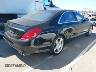 2016 Mercedes-Benz S 550 with VIN WDDUG8CB0GA223321, listed as a IAAI auction lot 42238741 with 125,654 mi miles and . Bid and sale history available at carsss.com. Image 4.