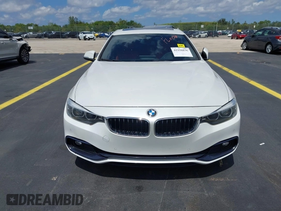 2018 BMW 4 Series 430i with VIN WBA4J1C5XJBG78451, listed as a IAAI auction lot 42256036 with 103,289 mi miles and . Bid and sale history available at DreamBid. Image 6.