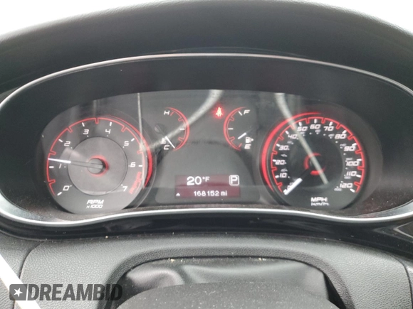 2013 Dodge Dart SXT with VIN 1C3CDFBA5DD332660, listed as a Copart auction lot 45842695 with 168,152 mi miles and Salvage Title. Bid and sale history available at carsss.com. Image 9.