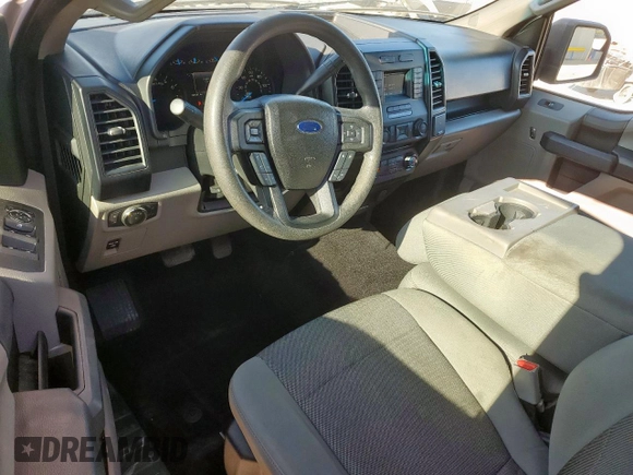 2016 Ford F-150 XL with VIN 1FTEX1C89GFA36835, listed as a Copart auction lot 61266455 with 98,187 mi miles and Salvage title. Bid and sale history available at DreamBid. Image 8.