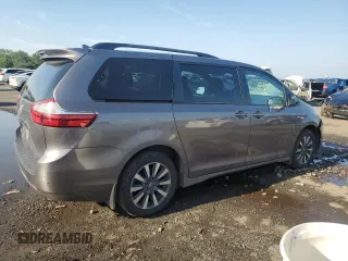 2018 Toyota Sienna LE with VIN 5TDJZ3DC3JS203625, listed as a Copart auction lot 61287235 with 98,183 mi miles and Salvage title. Bid and sale history available at DreamBid. Image 3.
