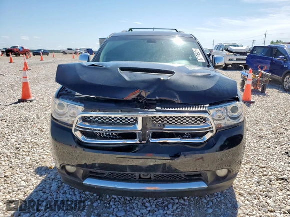 2011 Dodge Durango Citadel with VIN 1D4SD5GT7BC613523, listed as a Copart auction lot 57176925 with 174,702 mi miles and Salvage title. Bid and sale history available at DreamBid. Image 5.