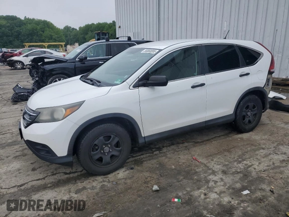 2012 Honda CR-V LX with VIN 5J6RM4H38CL042818, listed as a Copart auction lot 56860095 with 244,937 mi miles and Salvage title. Bid and sale history available at DreamBid. Image 1.