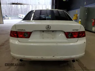2007 Acura TSX Navi with VIN JH4CL96987C016503, listed as a Copart auction lot 50882395 with 255,171 mi miles and Salvage Title. Bid and sale history available at carsss.com. Image 6.