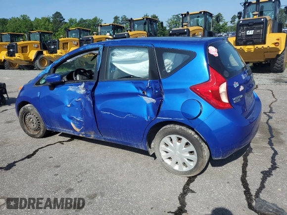 2016 Nissan Note S with VIN 3N1CE2CP3GL353335, listed as a Copart auction lot 63824675 with 119,089 mi miles and Clean title. Bid and sale history available at DreamBid. Image 2.