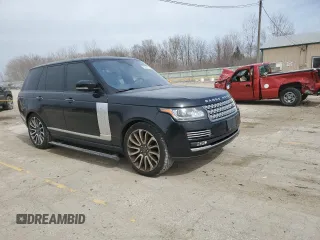 2016 Land Rover Range Rover Autobiography with VIN SALGV2EF2GA284303, listed as a Copart auction lot 49698375 with 144,939 mi miles and Salvage Title. Bid and sale history available at DreamBid. Image 4.