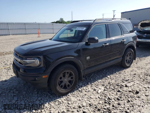 2021 Ford Bronco Sport Big Bend with VIN 3FMCR9B60MRA57387, listed as a Copart auction lot 60787565 with 106,927 mi miles and Salvage title. Bid and sale history available at DreamBid. Image 1.