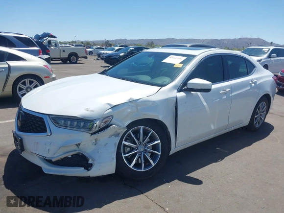 2019 Acura TLX with VIN 19UUB1F39KA011290, listed as a IAAI auction lot 42110094 with 63,450 mi miles and . Bid and sale history available at carsss.com. Image 17.