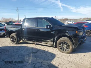 2024 Chevrolet Silverado 1500 High Country with VIN 1GCUDJEL4RZ305962, listed as a Copart auction lot 79260974 with 12,997 mi miles and Salvage Title. Bid and sale history available at DreamBid. Image 4.