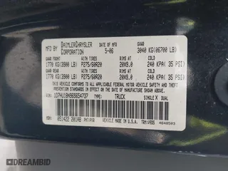 2006 Dodge Ram 1500 SLT with VIN 1D7HU18N96S654737, listed as a IAAI auction lot 42041834 with 134,252 mi miles. Bid and sale history available at carsss.com. Image 9.