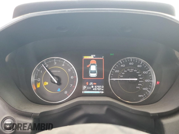 2021 Subaru Crosstrek Special Sports with VIN JF2GTHRC2MH257848, listed as a Copart auction lot 63746235 with 45,797 mi miles and Salvage title. Bid and sale history available at DreamBid. Image 9.