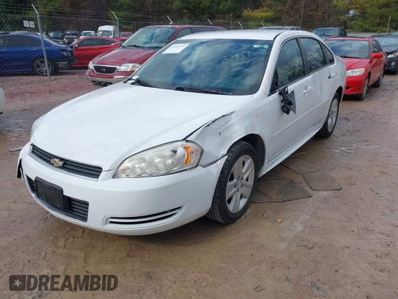 2011 Chevrolet Impala LS Fleet with VIN 2G1WF5EK9B1223217, listed as a IAAI auction lot 42063207 with 53,352 mi miles and . Bid and sale history available at DreamBid. Image 2.