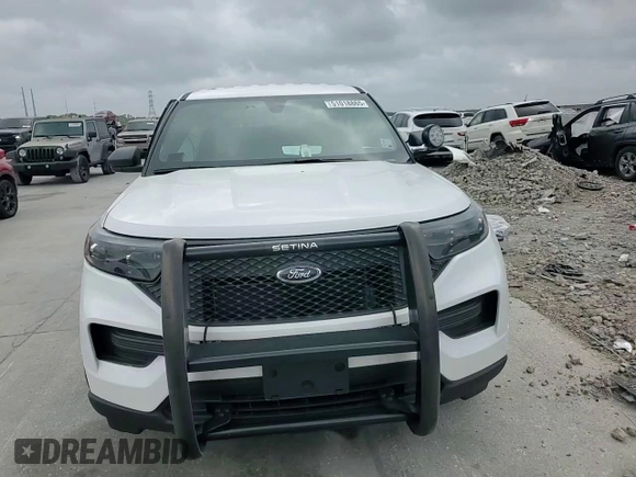 2023 Ford Police Interceptor Utility z VIN 1FM5K8AB9PGA62413, wystawiony jako Copart lot #51018865 z przebiegiem Nie podano mil oraz Szkoda całkowita • Salvage title. Historia ofert i sprzedaży dostępna na DreamBid. Obrazek 12.