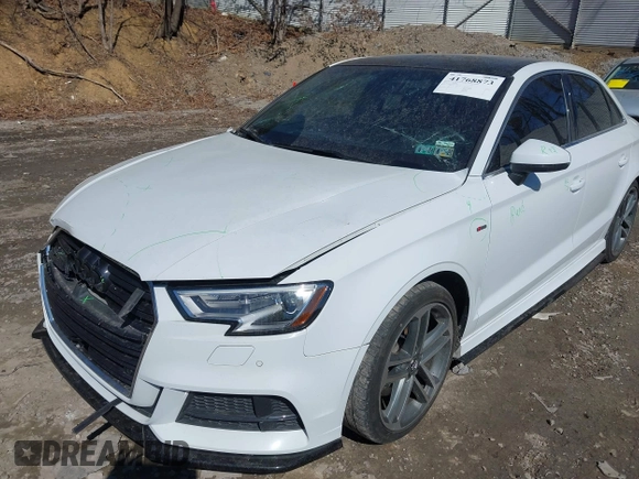 2017 Audi A3 Premium Plus with VIN WAUJ8GFF1H1047588, listed as a IAAI auction lot 41768873 with 71,237 mi miles and . Bid and sale history available at DreamBid. Image 6.
