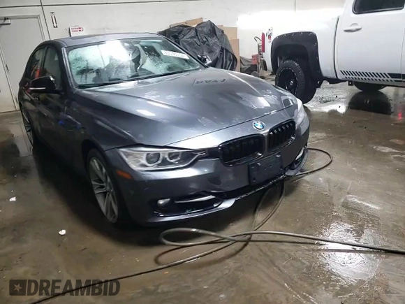 2013 BMW 3 Series 335i xDrive with VIN WBA3B9C53DF586227, listed as a Copart auction lot 82055754 with 161,371 mi miles and Salvage title. Bid and sale history available at DreamBid. Image 13.