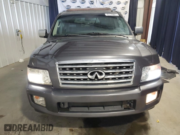 2008 Infiniti QX56 z VIN 5N3AA08D98N909588, wystawiony jako Copart lot #54063755 z przebiegiem 150 723 mil mil oraz Czysty tytuł • Clean title. Historia ofert i sprzedaży dostępna na DreamBid. Obrazek 5.
