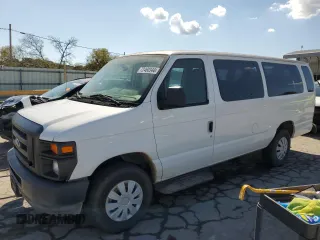 2010 Ford Econoline Passenger XL with VIN 1FBSS3BL5ADA47325, listed as a Copart auction lot 72460344 with 378,102 mi miles and Salvage Title. Bid and sale history available at carsss.com. Image 1.