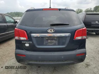 2013 Kia Sorento LX with VIN 5XYKTCA62DG344000, listed as a Copart auction lot 59814105 with 192,178 mi miles and Salvage title. Bid and sale history available at DreamBid. Image 6.