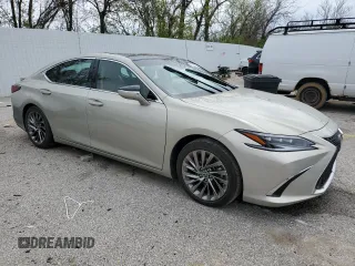 2024 Lexus ES 350 Ultra Luxury with VIN 58AFZ1B14RU161411, listed as a Copart auction lot 52399225 with 7,635 mi miles and Salvage title. Bid and sale history available at DreamBid. Image 4.