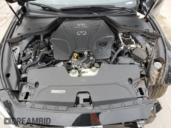 2024 Infiniti Q50 Luxe with VIN JN1EV7BR9RM632130, listed as a Copart auction lot 82011124 with Not Provided miles and Salvage Title. Bid and sale history available at DreamBid. Image 11.