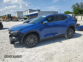 2024 Lexus NX 250 z VIN 2T2ADCAZ9RC014372, wystawiony jako Copart lot #59170665 z przebiegiem 8 622 mil mil oraz Szkoda całkowita • Salvage title. Historia ofert i sprzedaży dostępna na DreamBid. Obrazek 1.