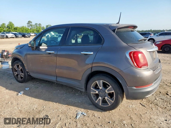 2016 FIAT 500X Easy with VIN ZFBCFXBT4GP348366, listed as a Copart auction lot 58411885 with 86,030 mi miles and Salvage title. Bid and sale history available at DreamBid. Image 2.