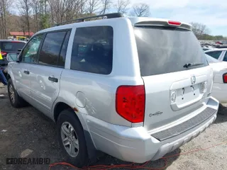 2005 Honda Pilot EX-L with RES with VIN 2HKYF18605H562586, listed as a IAAI auction lot 41826755 with 298,051 mi miles. Bid and sale history available at carsss.com. Image 14.