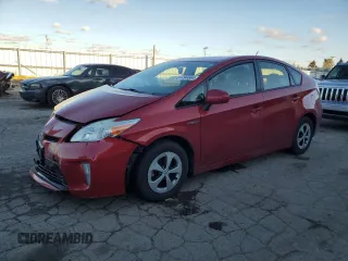2014 Toyota Prius Four with VIN JTDKN3DU2E1761719, listed as a Copart auction lot 81494664 with 107,306 mi miles and Salvage Title. Bid and sale history available at DreamBid. Image 1.