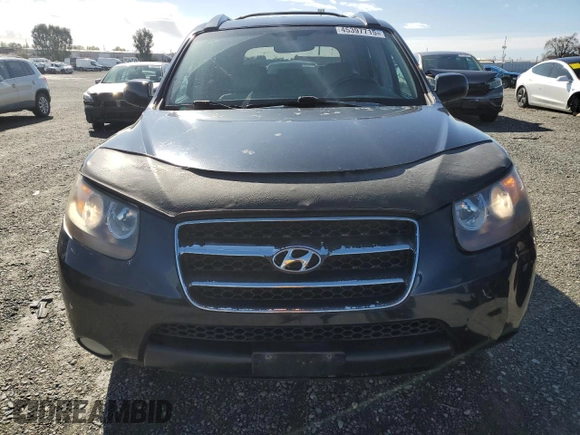 2007 Hyundai Santa Fe SE with VIN 5NMSH73E67H112832, listed as a Copart auction lot 45397715 with 242,045 mi miles and Salvage title. Bid and sale history available at DreamBid. Image 5.
