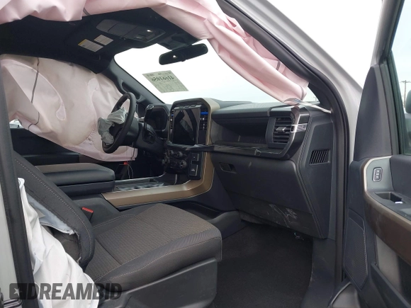 2024 Ford F-150 STX with VIN 1FTEW2LP1RFC11484, listed as a IAAI auction lot 41661056 with 2,128 mi miles and . Bid and sale history available at carsss.com. Image 5.
