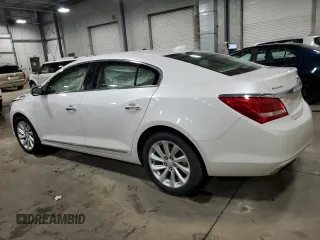 2015 Buick LaCrosse Leather with VIN 1G4GB5G37FF249435, listed as a Copart auction lot 51358105 with 142,443 mi miles and Salvage Title. Bid and sale history available at carsss.com. Image 2.