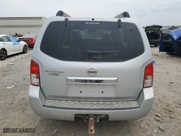2011 Nissan Pathfinder Silver with VIN 5N1AR1NB4BC625024, listed as a Copart auction lot 70759984 with 189,182 mi miles and Salvage Title. Bid and sale history available at carsss.com. Image 6.